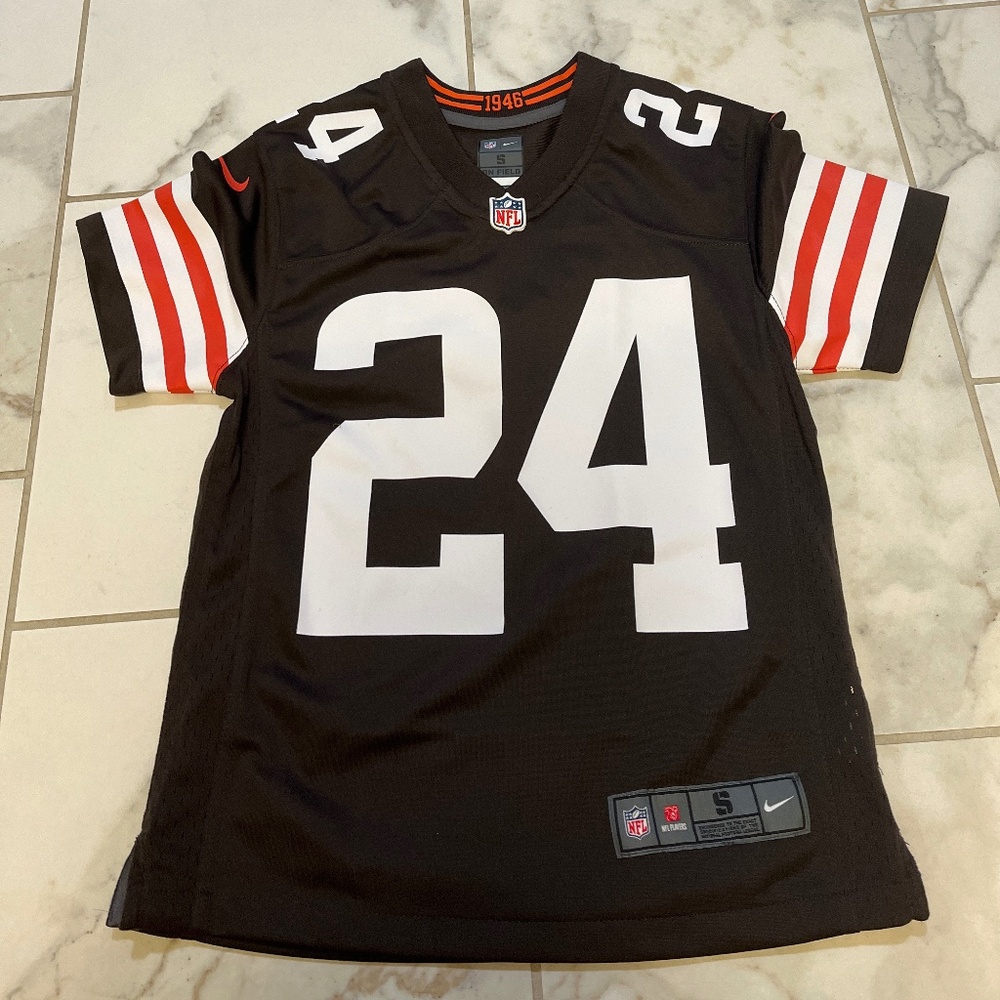 Men's Nike Nick Chubb Brown Cleveland Browns Player Game Jersey